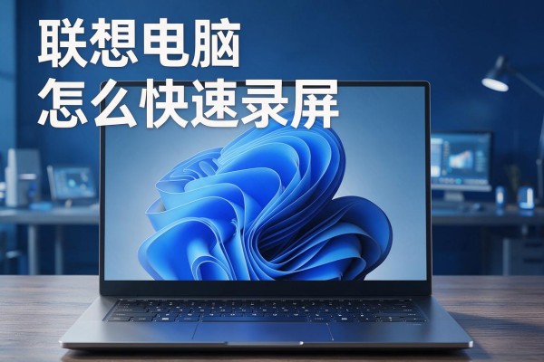 联想电脑怎么快速录屏?
