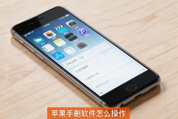 苹果手机删除软件怎么操作