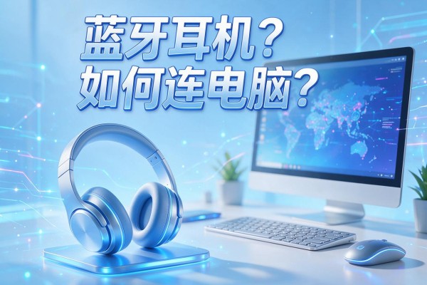 蓝牙耳机如何连电脑?