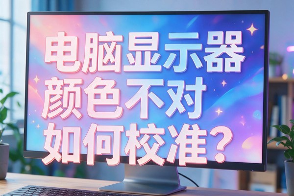 电脑显示器颜色不对如何校准?