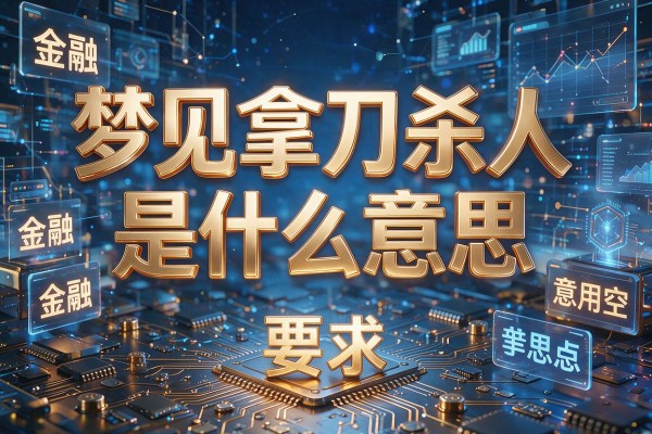 梦见拿刀杀人是什么意思