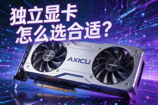 独立显卡怎么选合适?