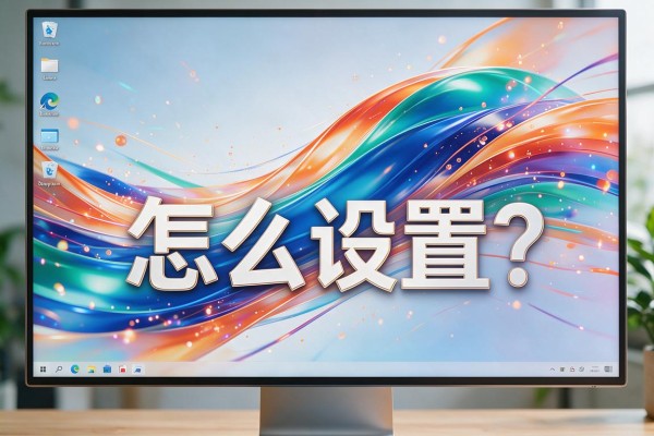 电脑桌面动态壁纸怎么设置？