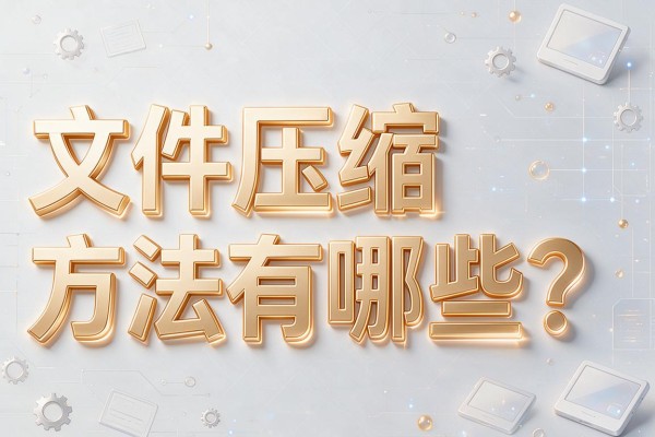 文件压缩方法有哪些?