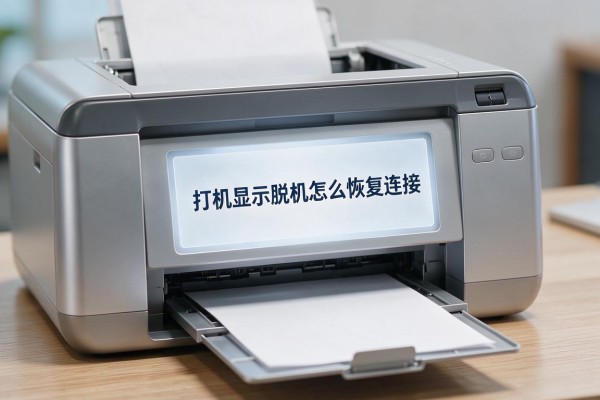 打印机显示脱机怎么恢复连接