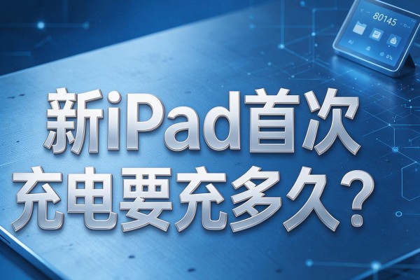 新iPad首次充电要充多久?