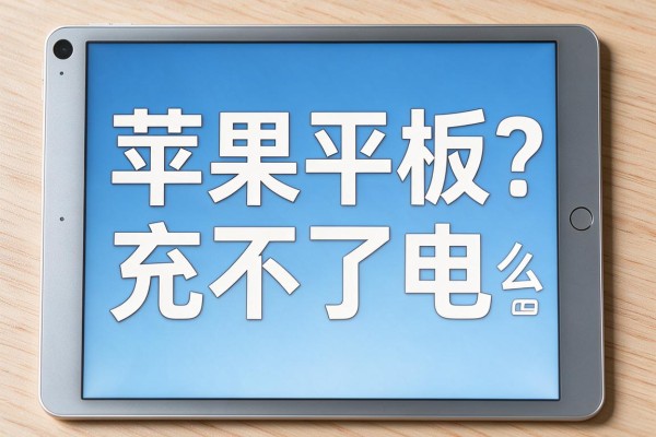 苹果平板充不了电怎么办