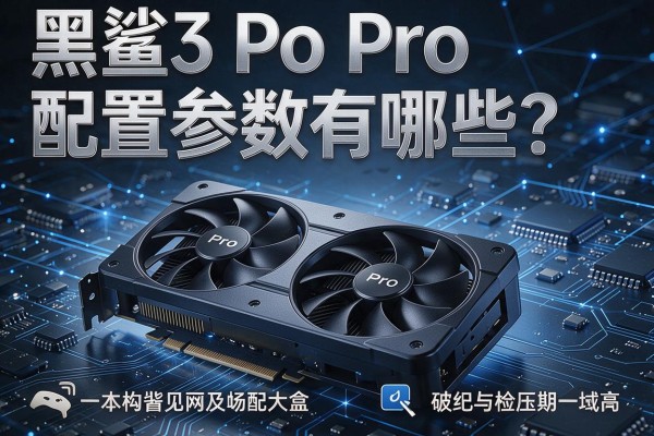 黑鲨3 Pro配置参数有哪些？