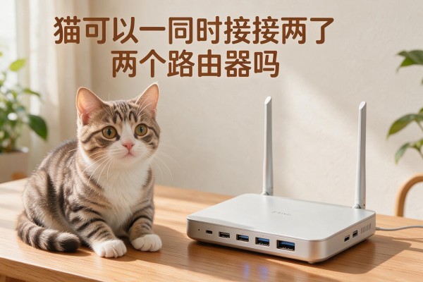 猫可以同时接两个路由器吗