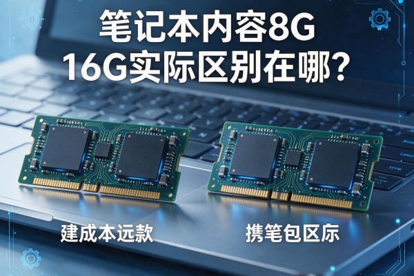 笔记本内存8G和16G实际区别在哪？