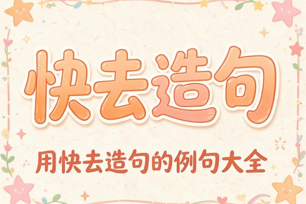 快去造句,用快去造句的例句大全