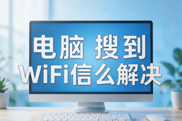 电脑搜不到WiFi信号怎么解决