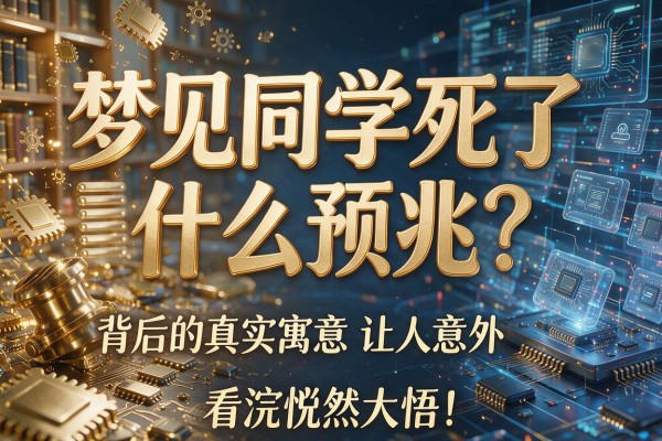 梦见同学死了是什么预兆?背后的真实寓意让人意外,看完恍然大悟