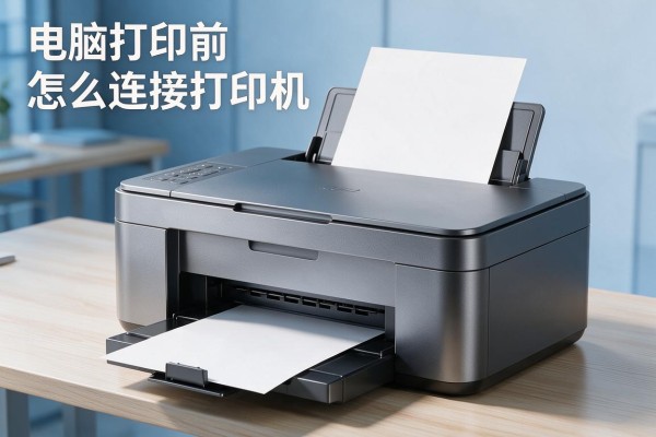 电脑打印前怎么连接打印机