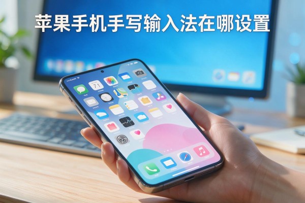 苹果手机手写输入法在哪设置