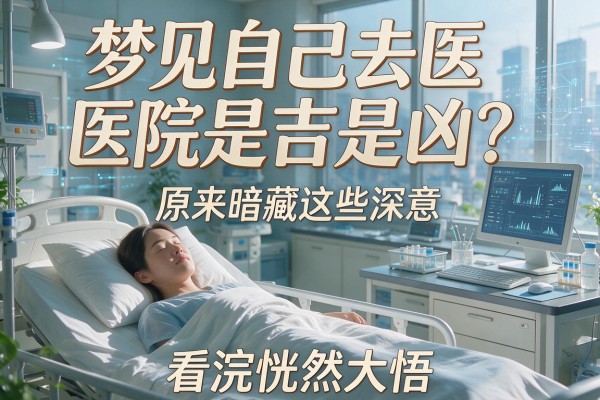 梦见自己去医院是吉是凶?原来暗藏这些深意,看完恍然大悟