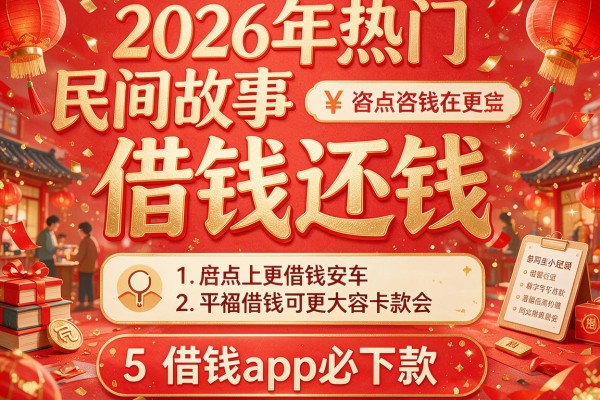 2026年热门民间故事借钱还钱,盘点5个借钱app必下款