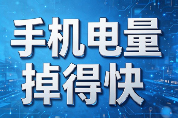 手机电量掉得快什么原因