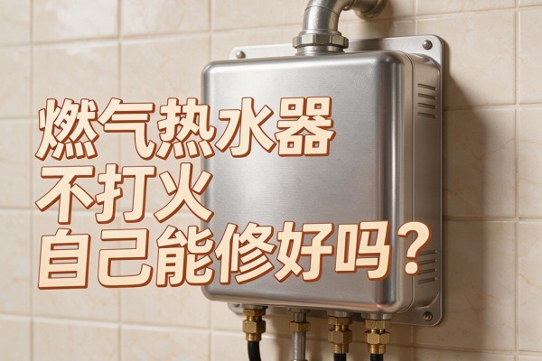 燃气热水器不打火自己能修好吗?