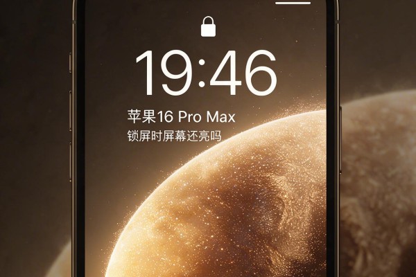 苹果16 Pro Max锁屏时屏幕还亮吗
