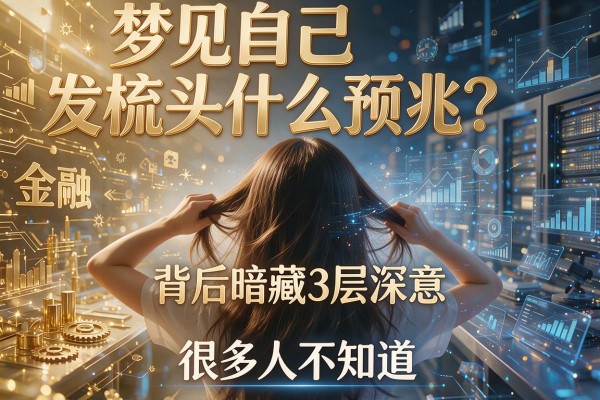 梦见自己梳头发是什么预兆?背后暗藏3层深意,很多人不知道