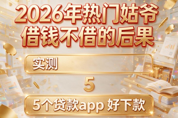 2026年热门姑爷借钱不借的后果,实测5个贷款app好下款