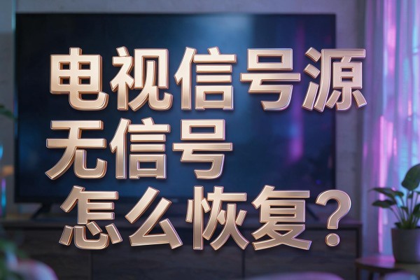 电视信号源无信号怎么恢复?