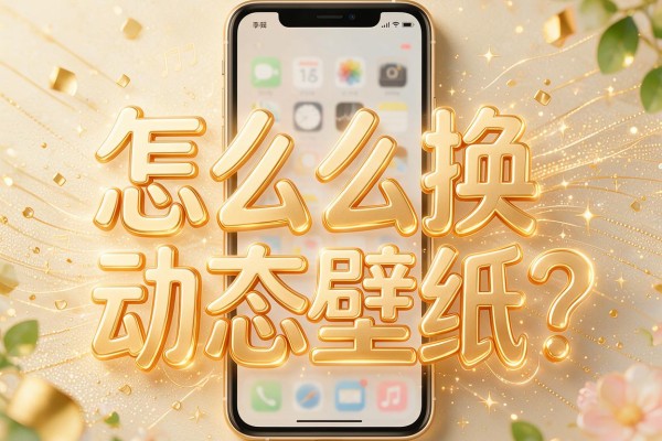 苹果手机怎么换动态壁纸？