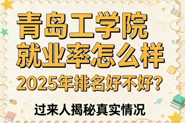 青岛工学院就业率怎么样,2025年排名好不好?过来人揭秘真实情况