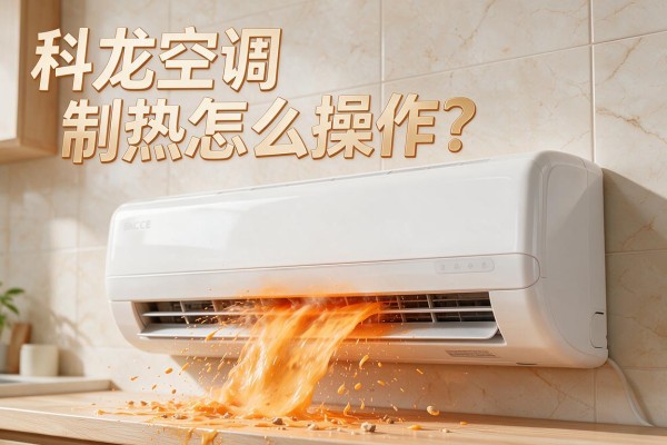 科龙空调制热怎么操作?