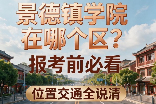 景德镇学院在哪个区?外地考生报考前必看,位置交通全说清