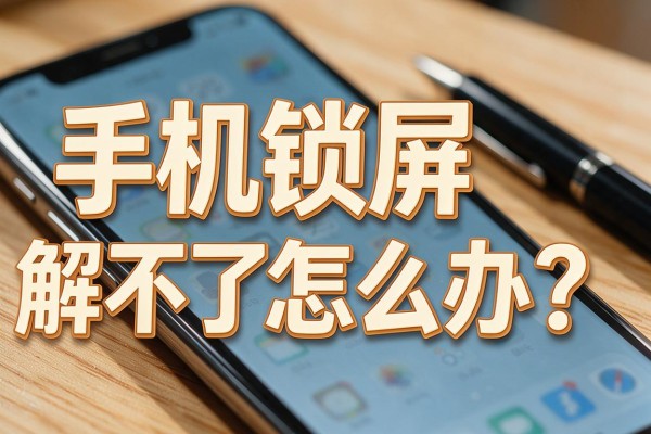 手机锁屏解不了怎么办?