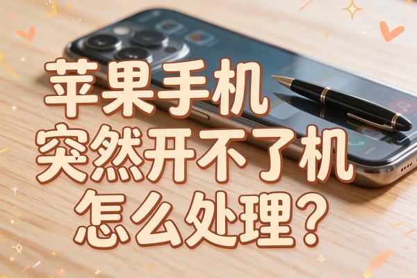 苹果手机突然开不了机怎么处理？