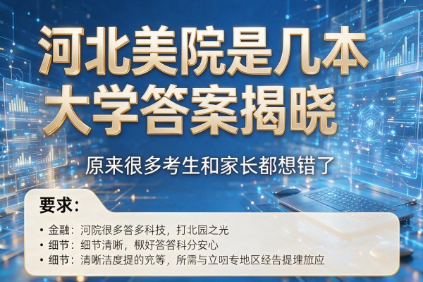 河北美院是几本大学答案揭晓,原来很多考生和家长都想错了
