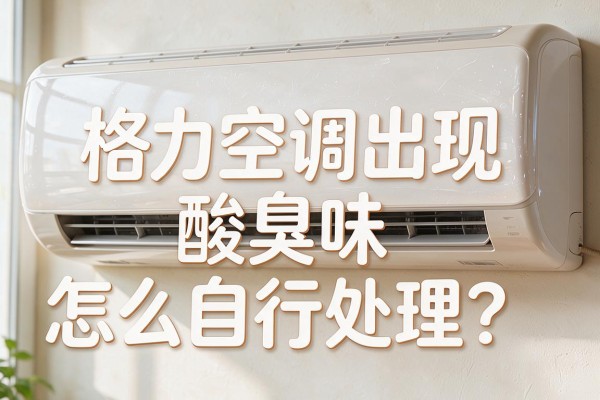 格力空调出现酸臭味怎么自行处理?