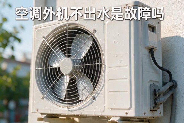 空调外机不出水是故障吗