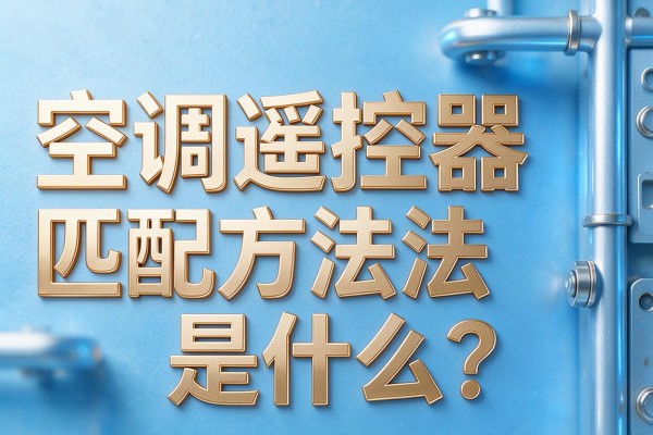 空调遥控器匹配方法是什么?