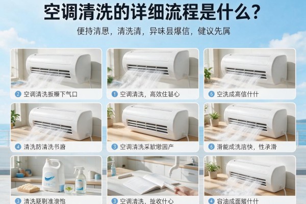 空调清洗的详细流程是什么?
