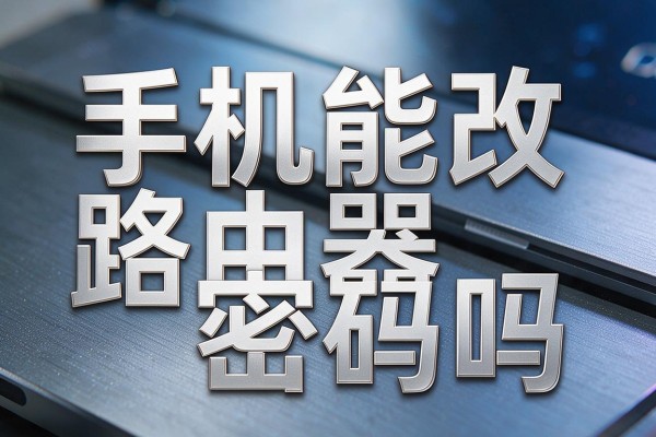 手机能改路由器密码吗