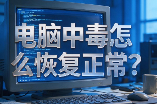 电脑中毒怎么恢复正常?
