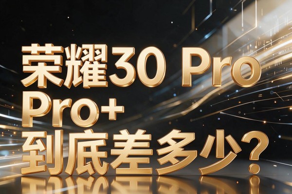 荣耀30 Pro和Pro+到底差多少?
