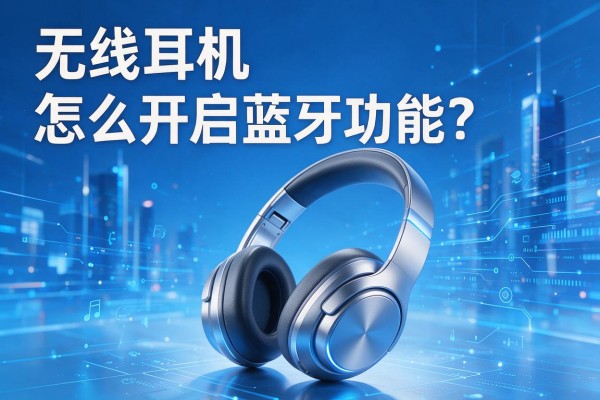 无线耳机怎么开启蓝牙功能？