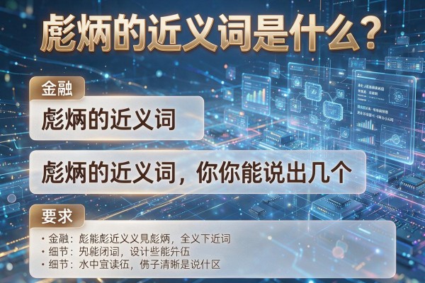 彪炳的近义词是什么？这些彪炳的近义词你能说出几个