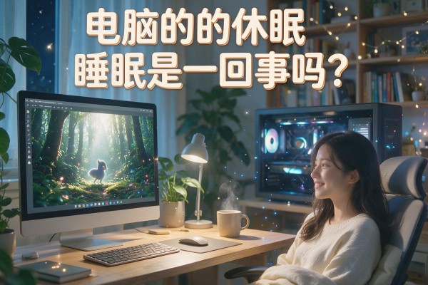 电脑的休眠跟睡眠是一回事吗？