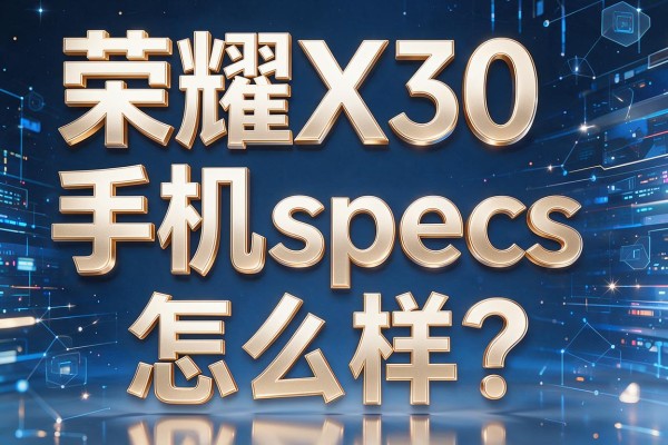 荣耀X30手机 specs 怎么样?
