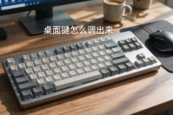 桌面键盘怎么调出来