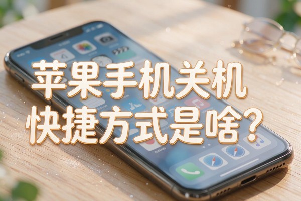 苹果手机关机快捷方式是啥?