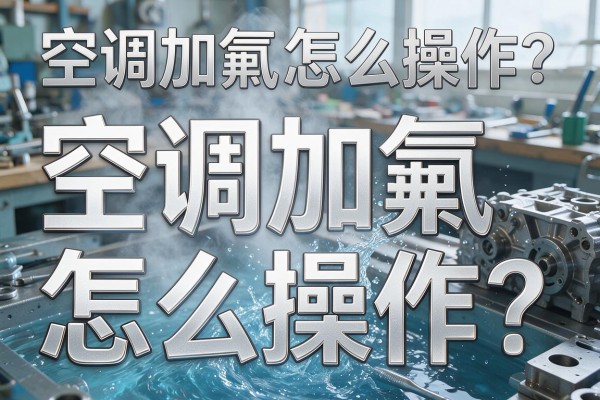 空调加氟怎么操作?