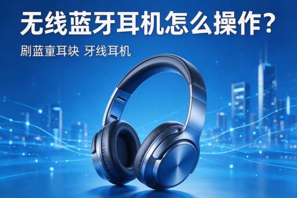 无线蓝牙耳机怎么操作?