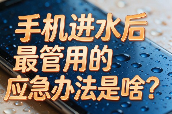 手机进水后最管用的应急办法是啥?
